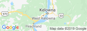 West Kelowna map